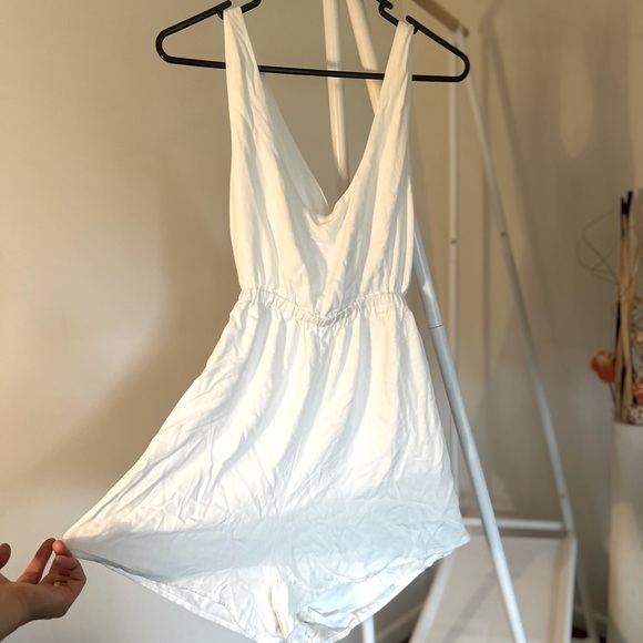 mooloola Pants - Mooloola White Playsuit